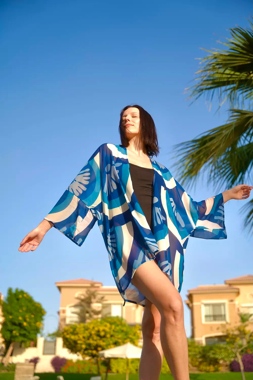 Sea Shells Kimono