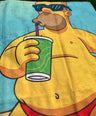 Simspom Summer Body Beach Towel