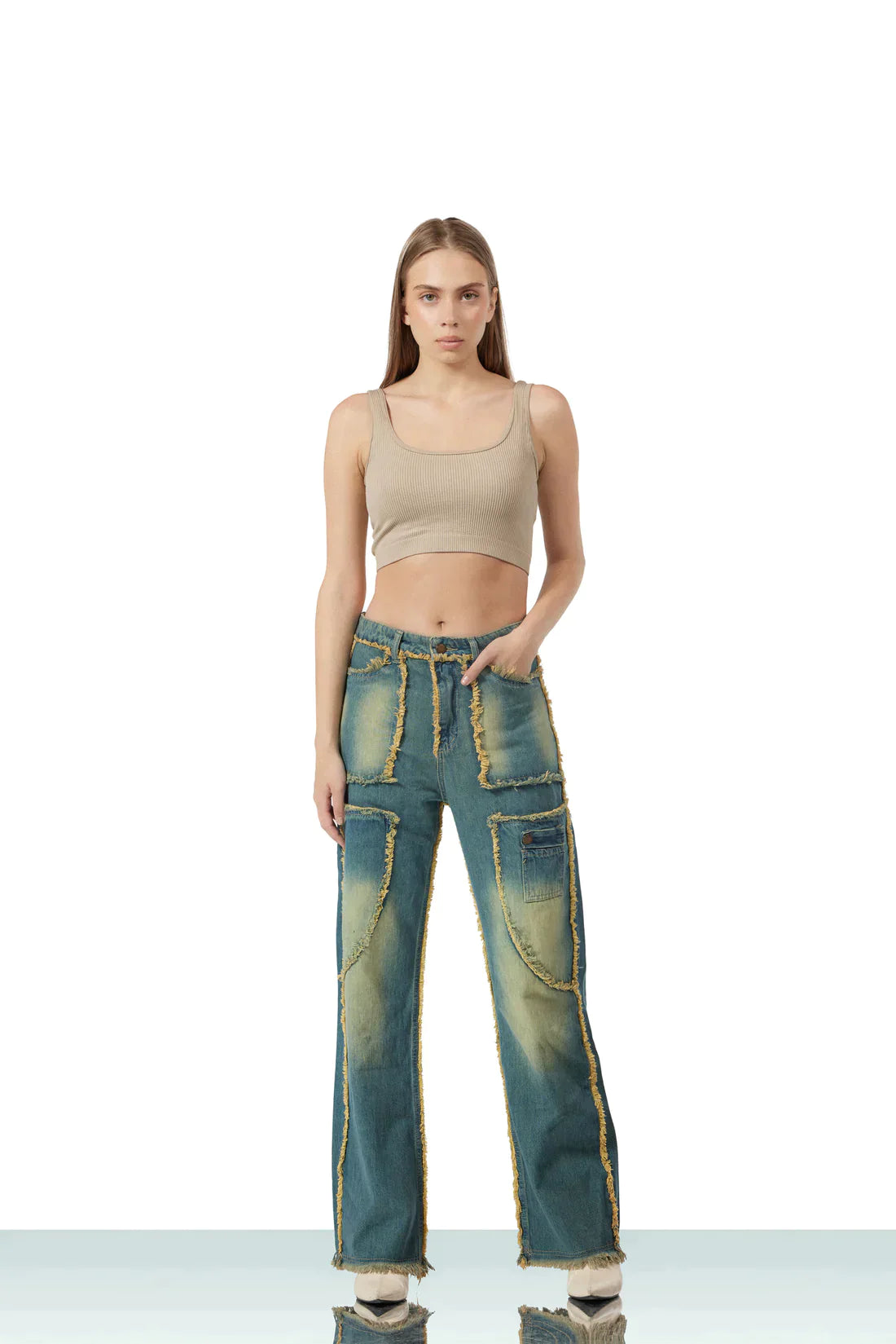 Old West Jeans Green