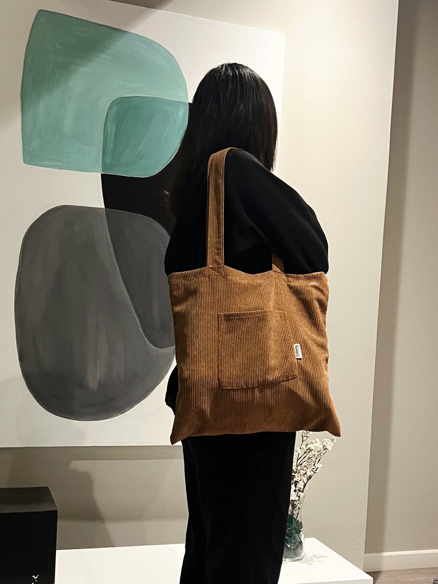 Brown Tote Bag