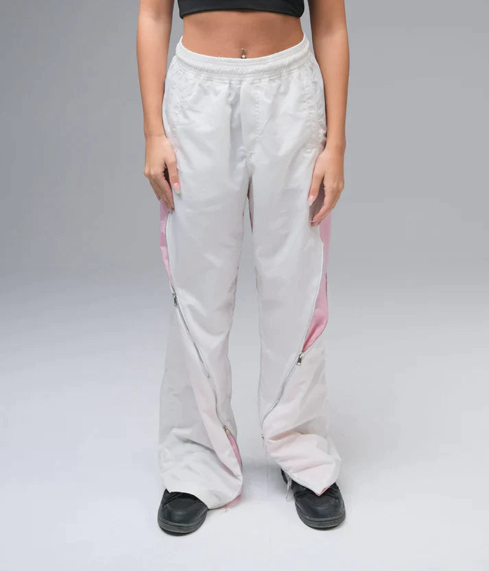 Pink Zipper Pants