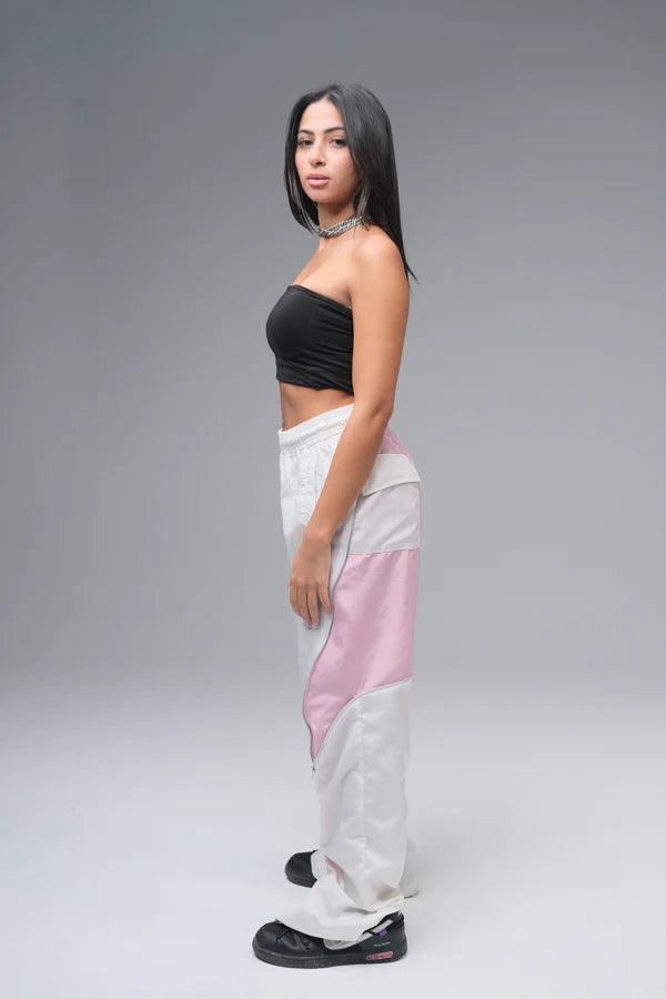 Pink Zipper Pants