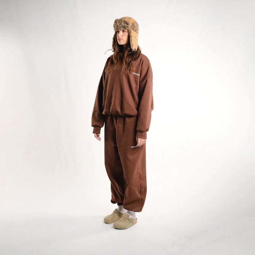 The Eternal Sweatpants In Brown