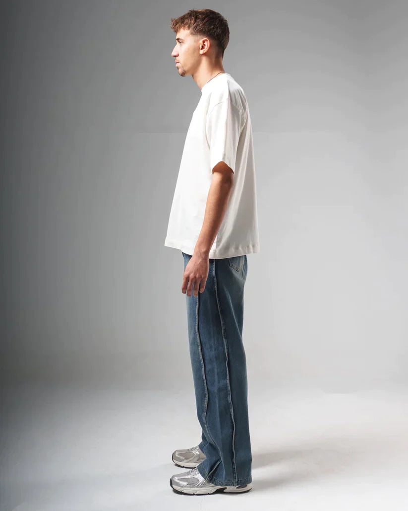 010 Wavy Jeans Beige