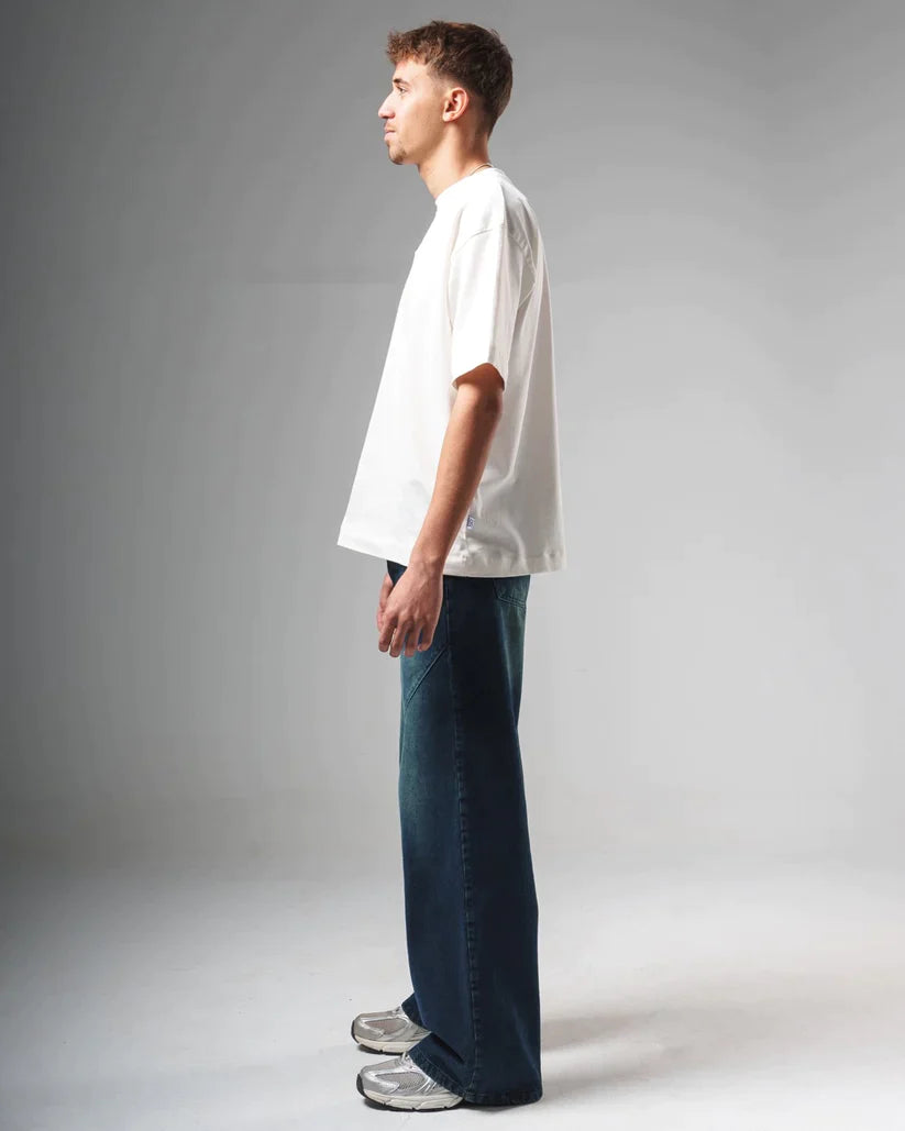 018 oversized jeans Olive