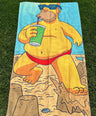 Simspom Summer Body Beach Towel