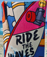 Ride The Waves Beach Towel